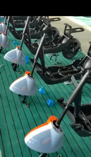 2023 China Factory Divect Sales LED-Anzeige 48V Elektroroller-Fahrrad 14-Zoll-Balancing-Fahrrad Elektrisches Stadtfahrrad